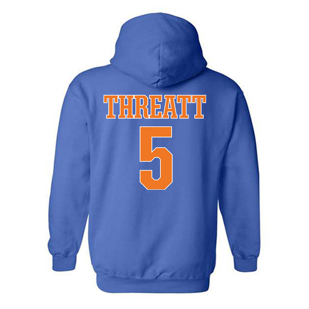 Texas Arlington - NCAA Women's Basketball : nya threatt - Sports Shersey Hooded Sweatshirt-1