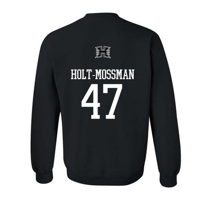 Hawaii - NCAA Football : Emmet Holt-Mossman - Crewneck Sweatshirt