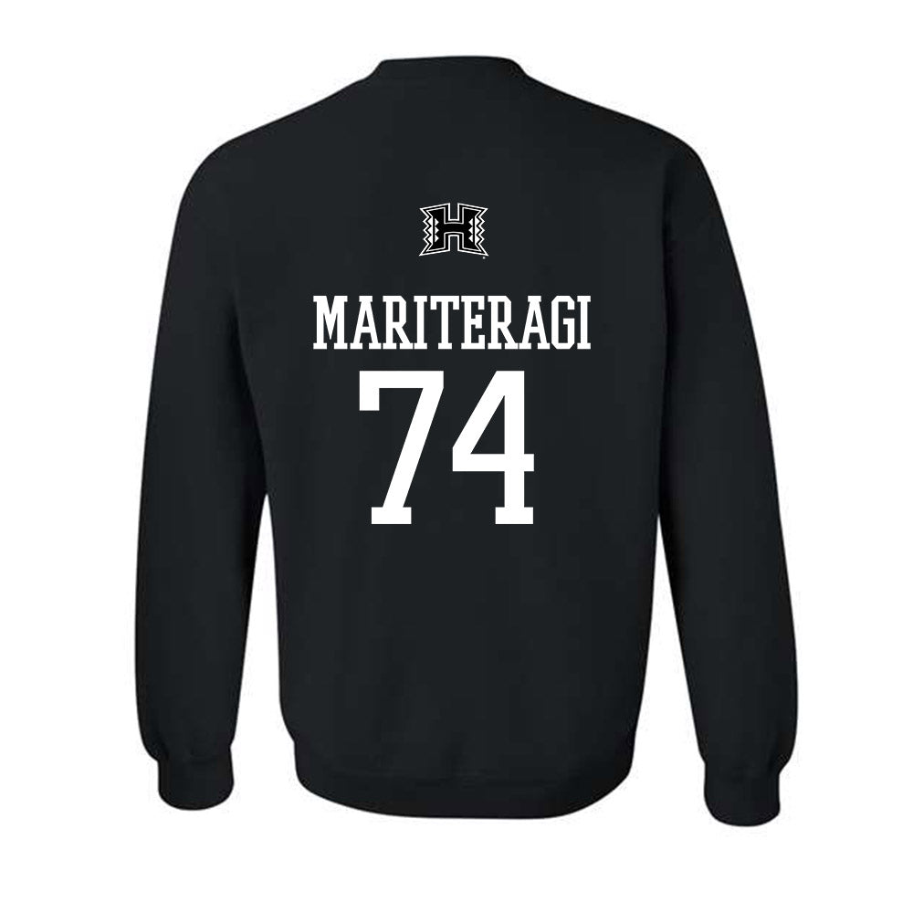 Hawaii - NCAA Football : Micah Mariteragi - Crewneck Sweatshirt