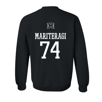 Hawaii - NCAA Football : Micah Mariteragi - Crewneck Sweatshirt