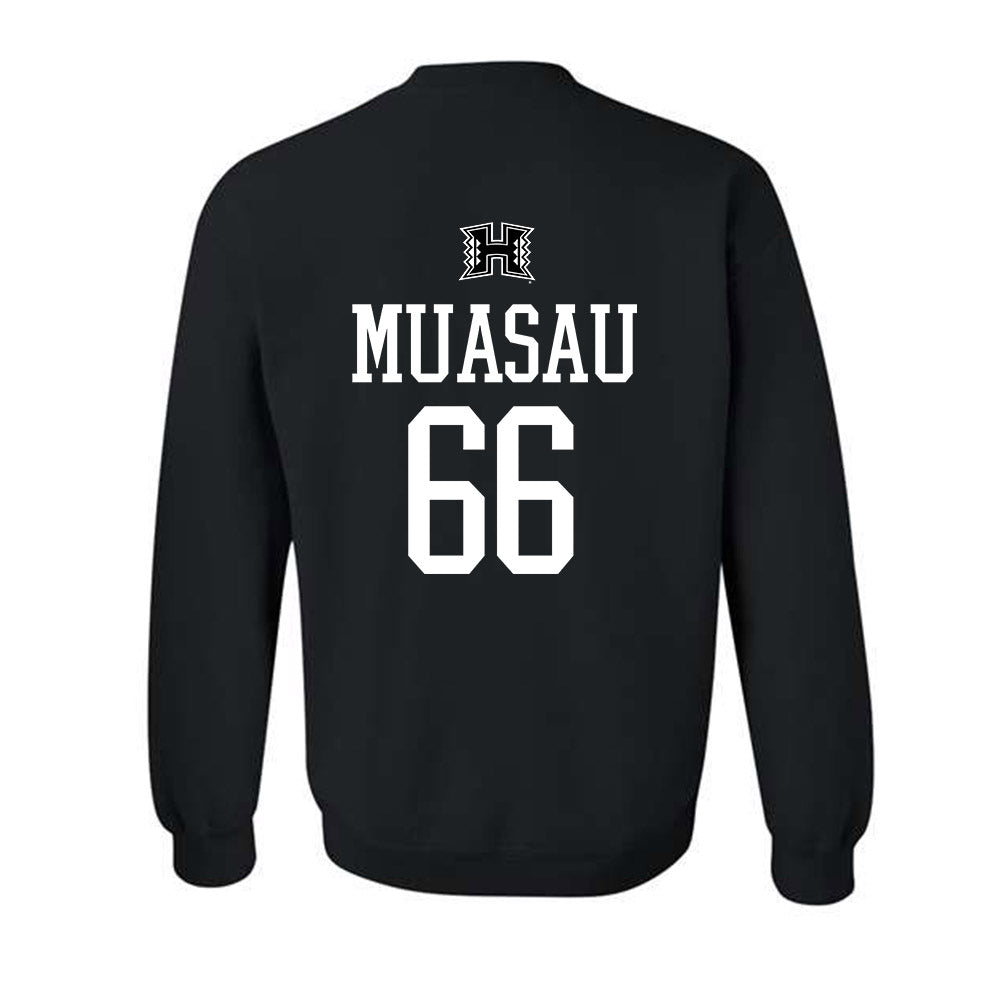 Hawaii - NCAA Football : Sergio Muasau - Classic Shersey Crewneck Sweatshirt