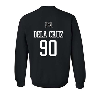 Hawaii - NCAA Football : Ha'aheo Dela Cruz - Crewneck Sweatshirt