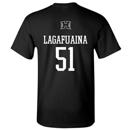 Hawaii - NCAA Football : LesterLaisene Lagafuaina - T-Shirt