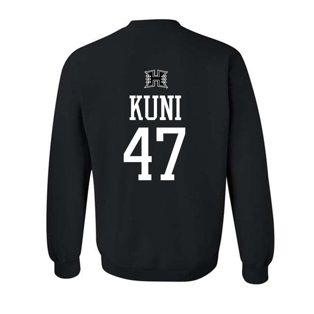 Hawaii - NCAA Baseball : Aidan Kuni - Classic Shersey Crewneck Sweatshirt-1