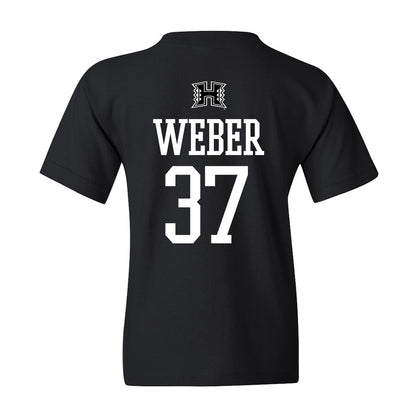 Hawaii - NCAA Football : Riis Weber - Youth T-Shirt