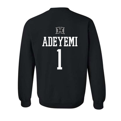 Hawaii - NCAA Women's Volleyball : Stella Adeyemi - Classic Shersey Crewneck Sweatshirt-1