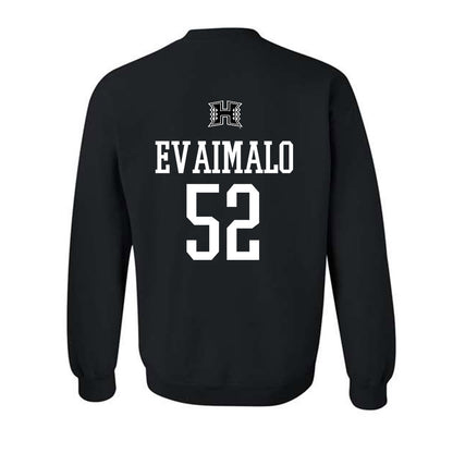 Hawaii - NCAA Football : Ezra Evaimalo - Crewneck Sweatshirt