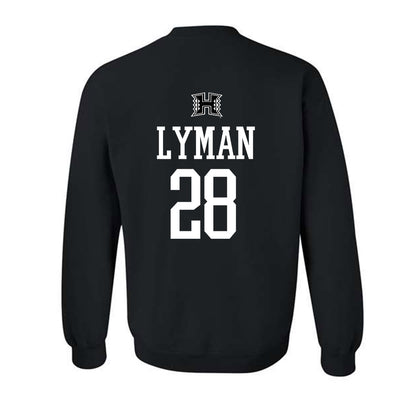 Hawaii - NCAA Baseball : Brode Lyman - Classic Shersey Crewneck Sweatshirt