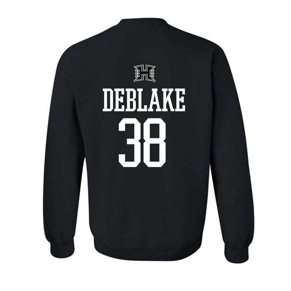 Hawaii - NCAA Football : Kamalu Deblake - Crewneck Sweatshirt