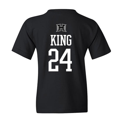 Hawaii - NCAA Football : Devyn King - Classic Shersey Youth T-Shirt-1