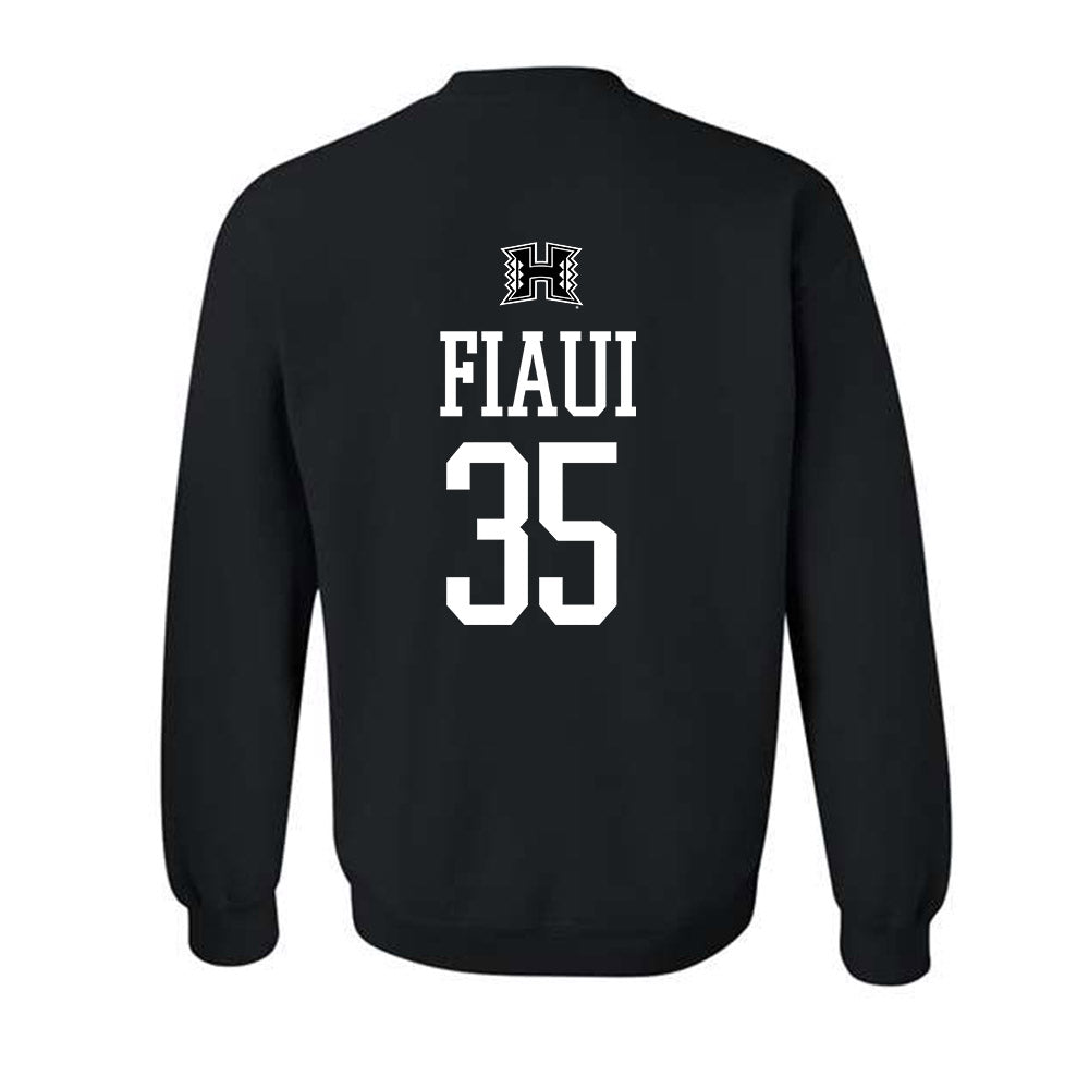 Hawaii - NCAA Football : Junior Fiaui - Crewneck Sweatshirt