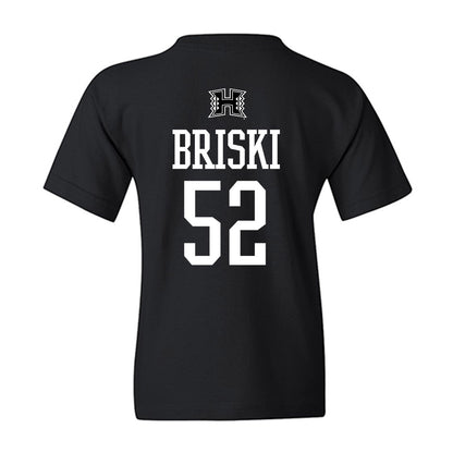 Hawaii - NCAA Football : Dean Briski - Classic Shersey Youth T-Shirt-1
