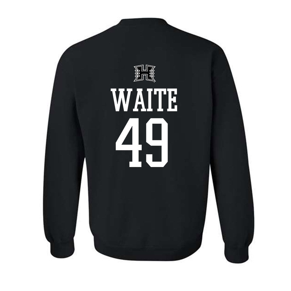 Hawaii - NCAA Baseball : Dylan Waite - Classic Shersey Crewneck Sweatshirt-1