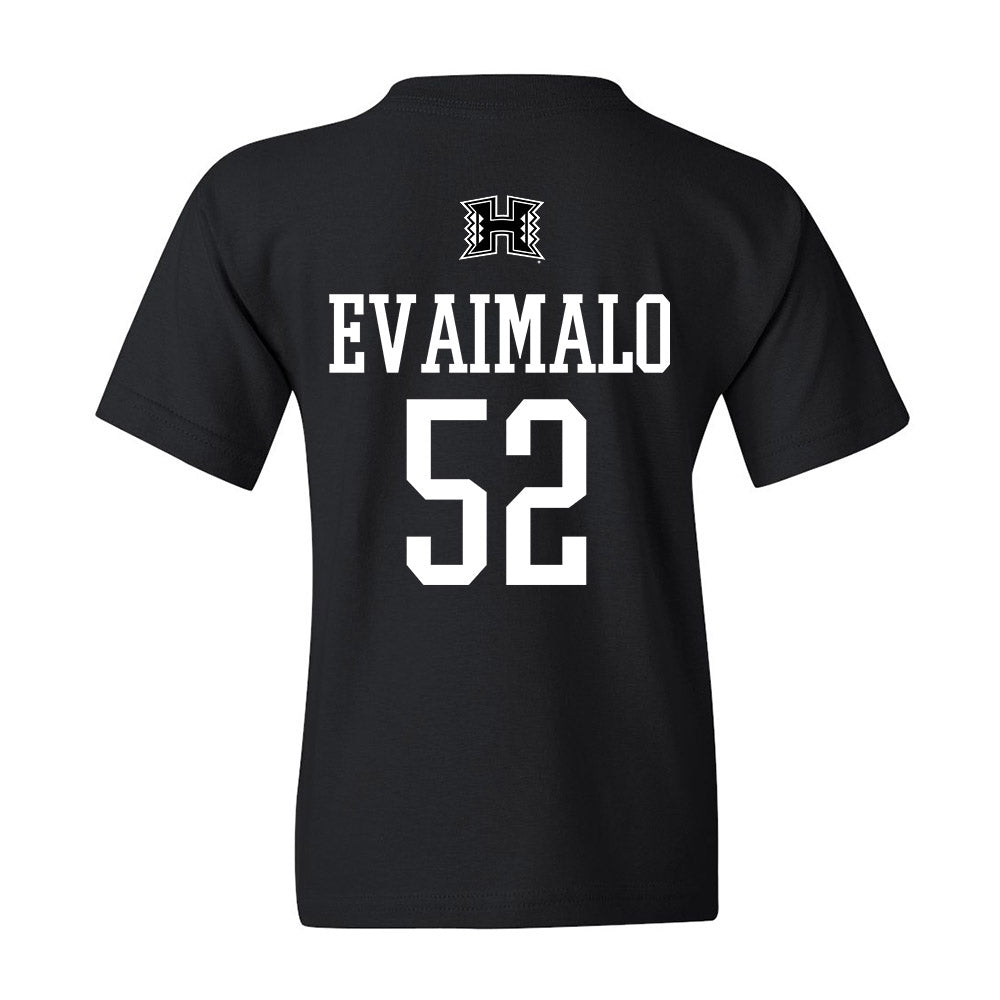 Hawaii - NCAA Football : Ezra Evaimalo - Youth T-Shirt