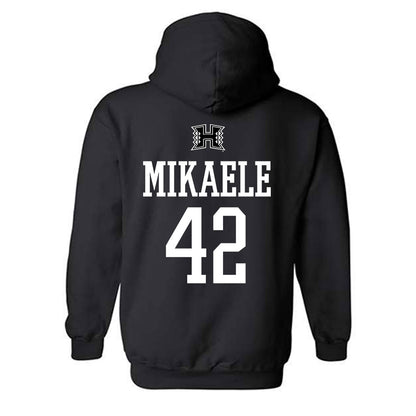 Hawaii - NCAA Football : Sitani Mikaele - Classic Shersey Hooded Sweatshirt-1