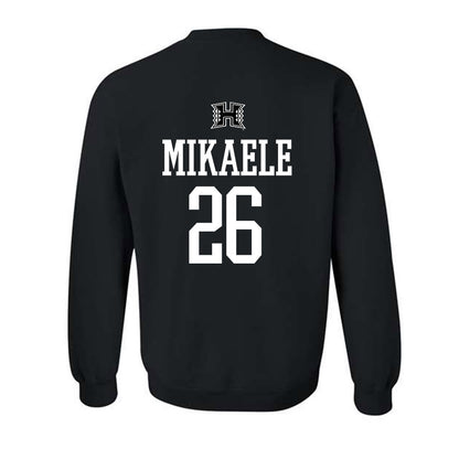Hawaii - NCAA Football : Sitani Mikaele - Classic Shersey Crewneck Sweatshirt-1