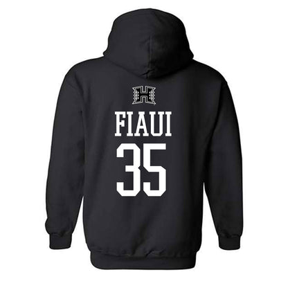 Hawaii - NCAA Football : Junior Fiaui - Hooded Sweatshirt