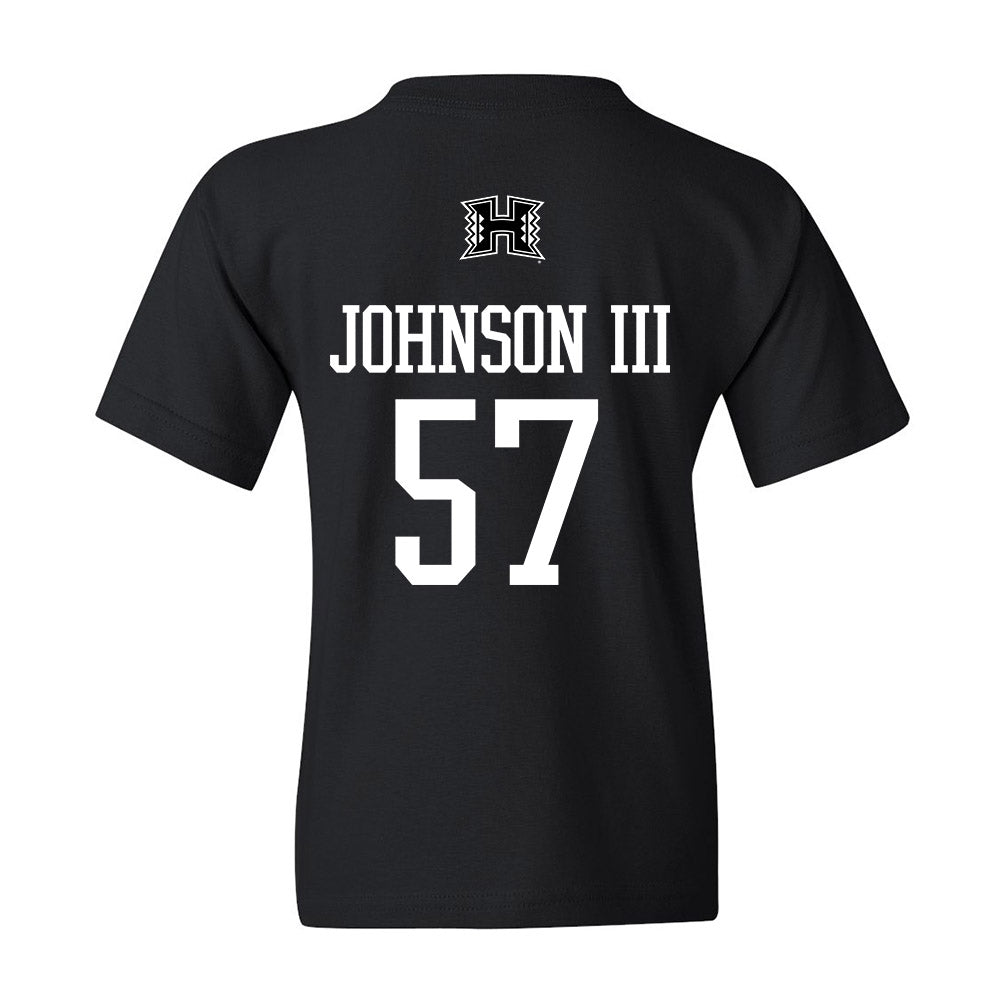 Hawaii - NCAA Football : Jackie Johnson III - Youth T-Shirt