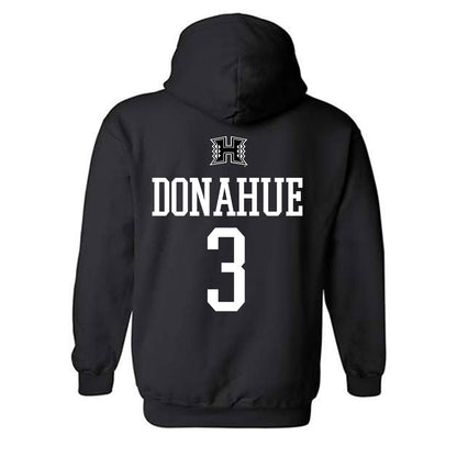Hawaii - NCAA Baseball : Jordan Donahue - Classic Shersey Hooded Sweatshirt-1