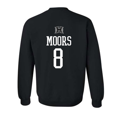 Hawaii - NCAA Women's Basketball : Rebecca Moors - Classic Shersey Crewneck Sweatshirt-1