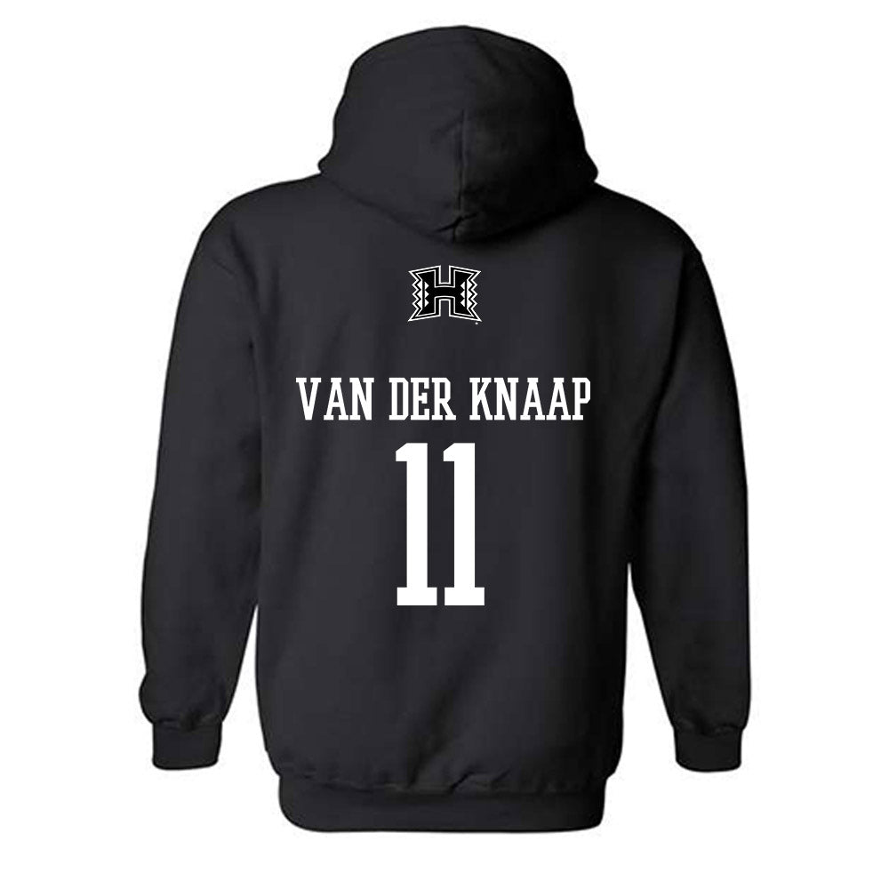 Hawaii - NCAA Men's Basketball : Jacopo Van der Knaap - Classic Shersey Hooded Sweatshirt