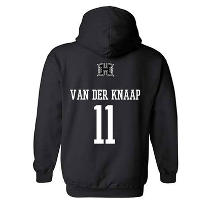 Hawaii - NCAA Men's Basketball : Jacopo Van der Knaap - Classic Shersey Hooded Sweatshirt