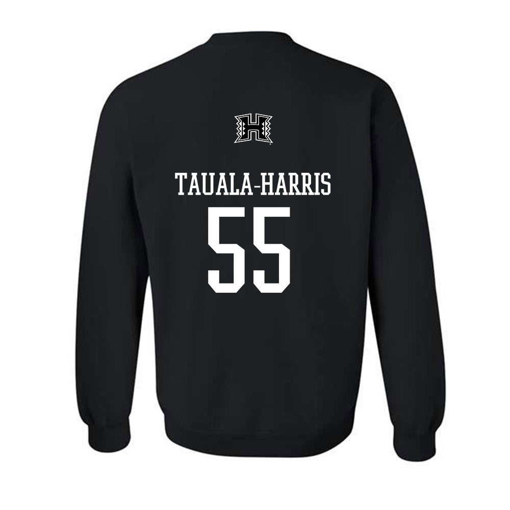 Hawaii - NCAA Football : Jay Tauala-Harris - Classic Shersey Crewneck Sweatshirt-1