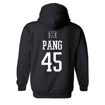 Hawaii - NCAA Football : Nicholas Pang - Classic Shersey Hooded Sweatshirt-1