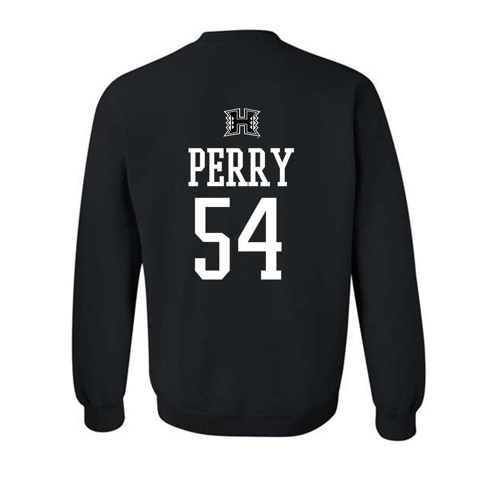 Hawaii - NCAA Football : Christian Perry - Crewneck Sweatshirt