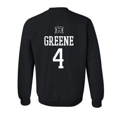 Hawaii - NCAA Men's Basketball : Marcus Greene - Classic Shersey Crewneck Sweatshirt