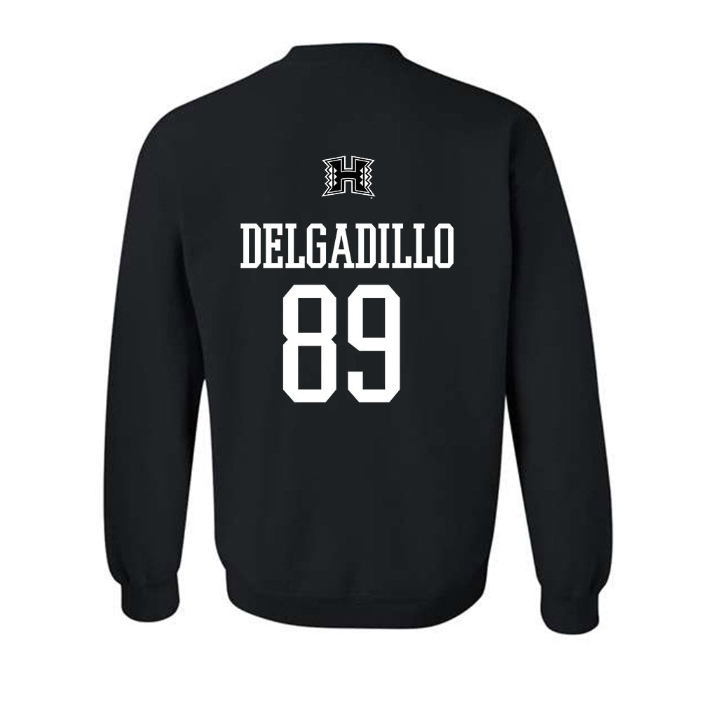 Hawaii - NCAA Football : Nick Delgadillo - Classic Shersey Crewneck Sweatshirt-1