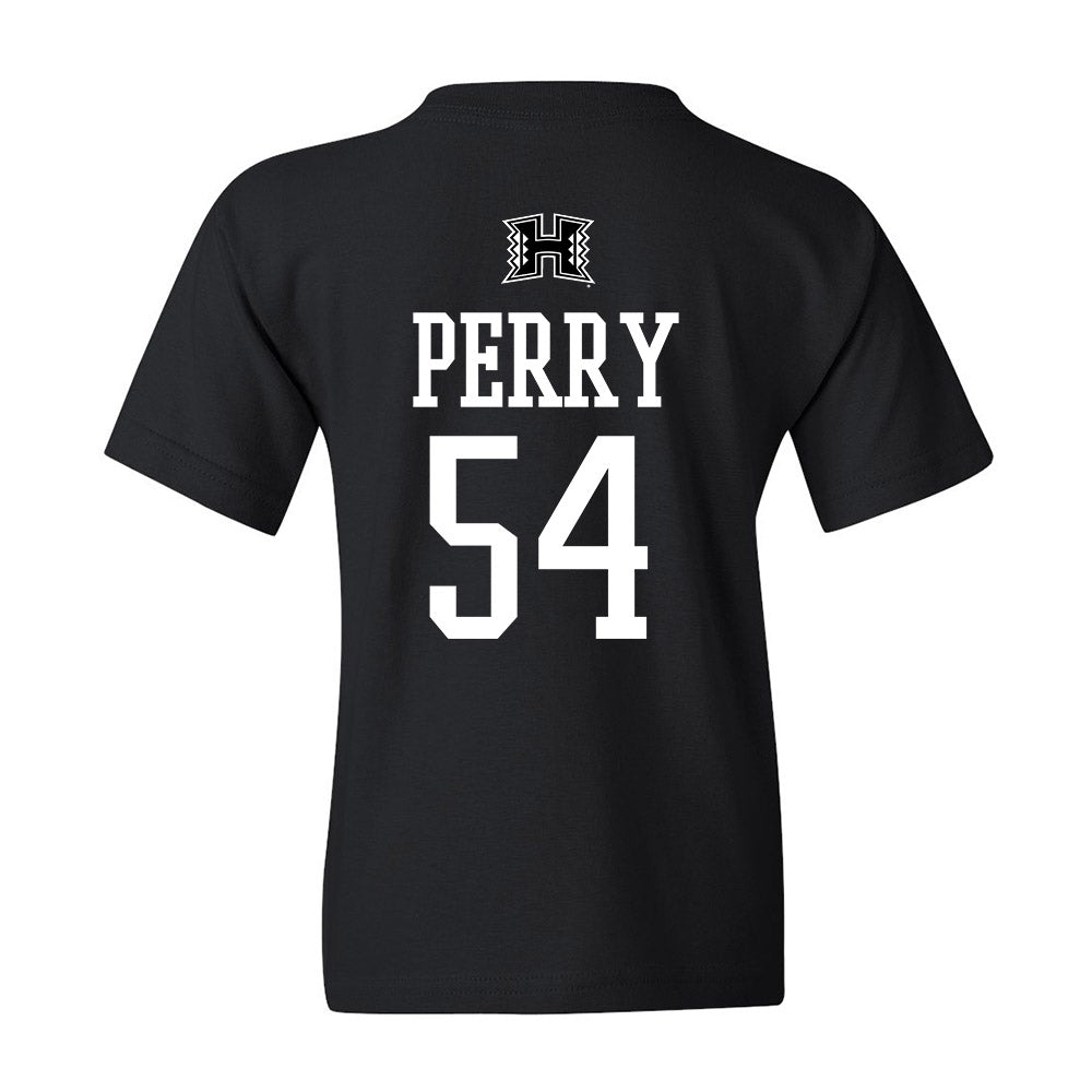 Hawaii - NCAA Football : Christian Perry - Youth T-Shirt