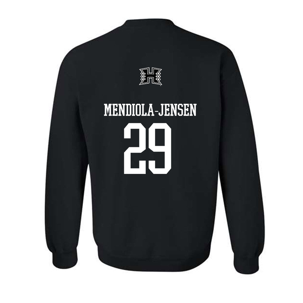 Hawaii - NCAA Football : Kilinahe Mendiola-Jensen - Crewneck Sweatshirt