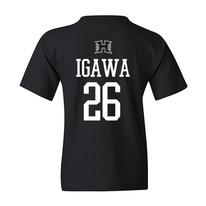 Hawaii - NCAA Baseball : Jacob Igawa - Classic Shersey Youth T-Shirt-1