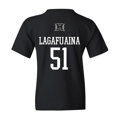 Hawaii - NCAA Football : LesterLaisene Lagafuaina - Youth T-Shirt