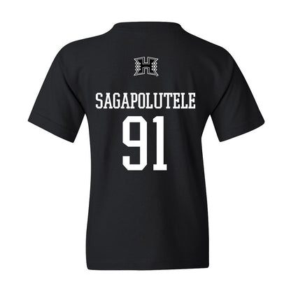 Hawaii - NCAA Football : Joshua Sagapolutele - Youth T-Shirt