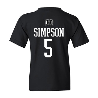 Hawaii - NCAA Women's Soccer : Riley Simpson - Classic Shersey Youth T-Shirt-1