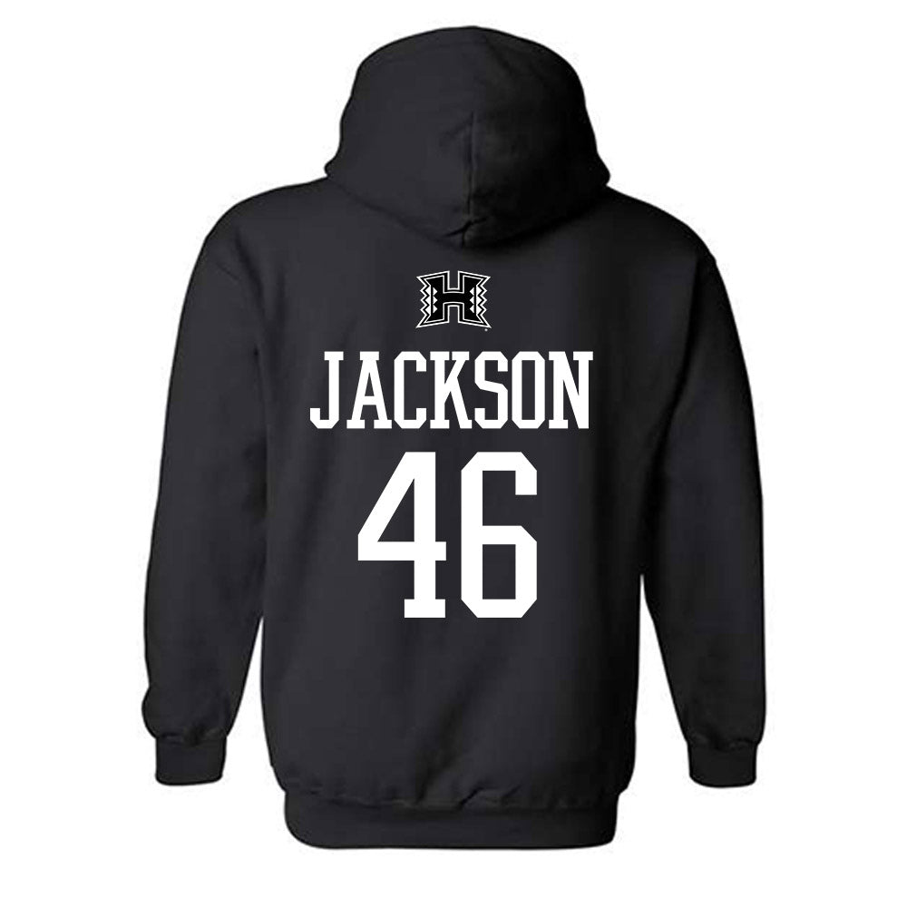 Hawaii - NCAA Baseball : Tobey Jackson - Classic Shersey Hooded Sweatshirt-1