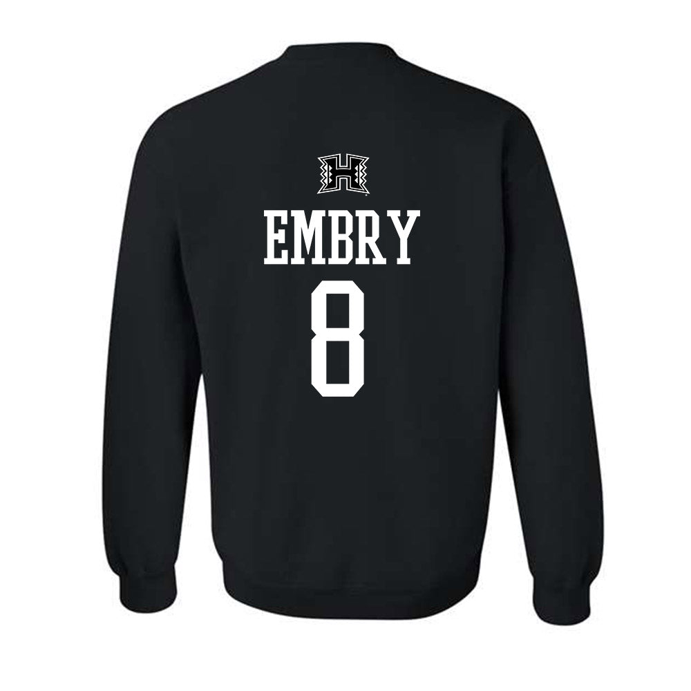 Hawaii - NCAA Beach Volleyball : Alana Embry - Classic Shersey Crewneck Sweatshirt-1