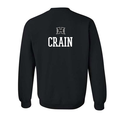 Hawaii - NCAA Men's Swimming & Diving : Daniel Crain - Classic Shersey Crewneck Sweatshirt-1