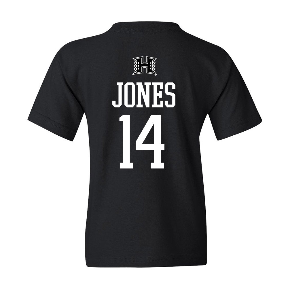 Hawaii - NCAA Football : Jaheim Jones - Youth T-Shirt