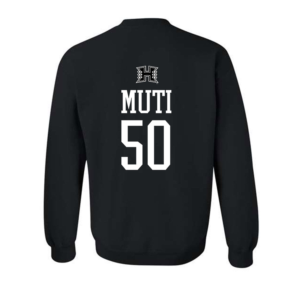 Hawaii - NCAA Football : Tui Muti - Classic Shersey Crewneck Sweatshirt