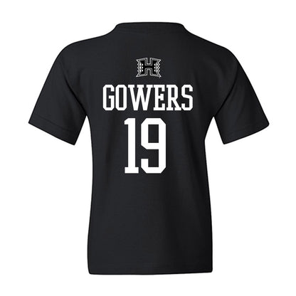 Hawaii - NCAA Football : Billy Gowers - Classic Shersey Youth T-Shirt-1
