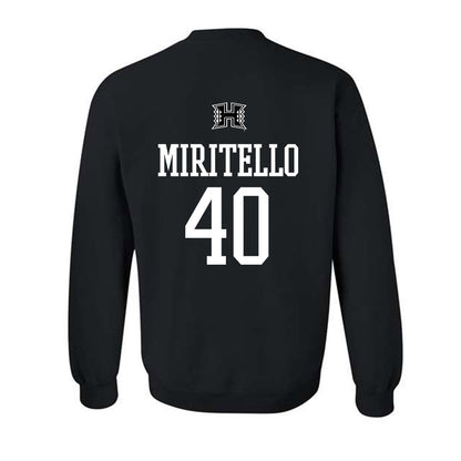 Hawaii - NCAA Baseball : Kyler Miritello - Classic Shersey Crewneck Sweatshirt