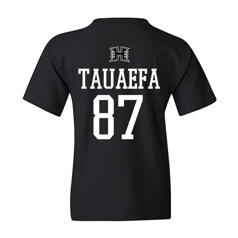 Hawaii - NCAA Football : Devon Tauaefa - Classic Shersey Youth T-Shirt-1