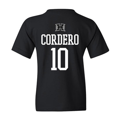 Hawaii - NCAA Football : David Cordero - Classic Shersey Youth T-Shirt-1