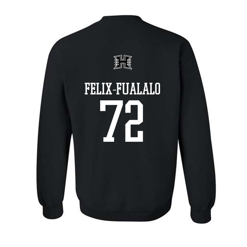 Hawaii - NCAA Football : Luke Felix-Fualalo - Crewneck Sweatshirt