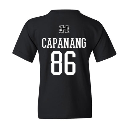 Hawaii - NCAA Football : Carlito Capanang - Classic Shersey Youth T-Shirt