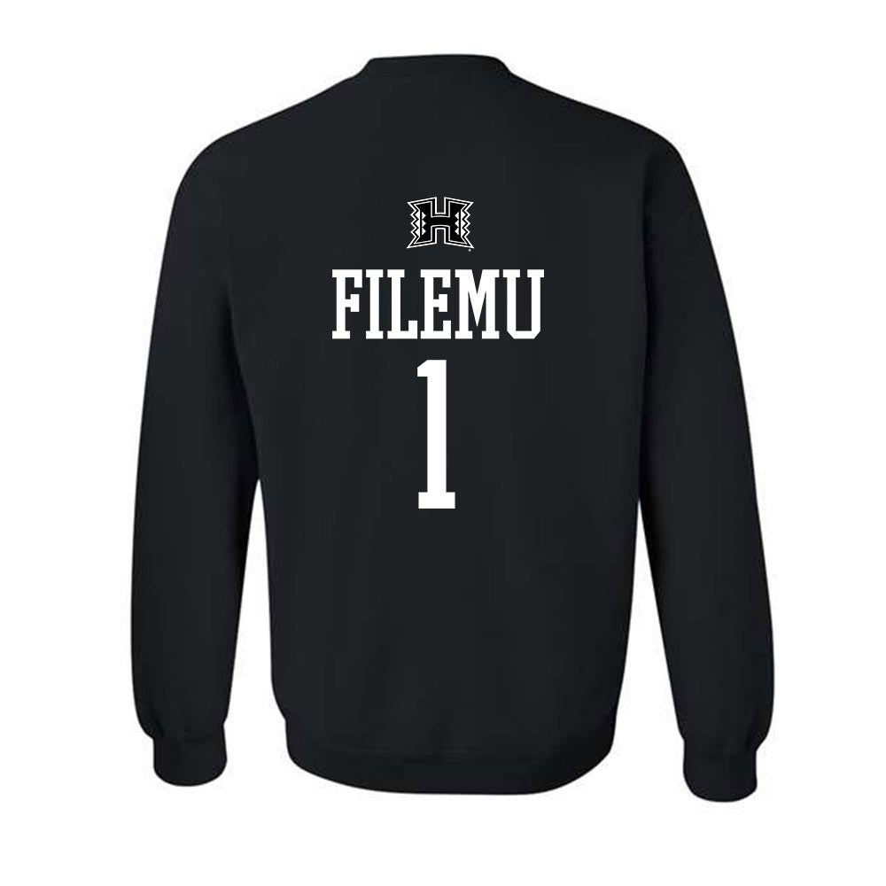 Hawaii - NCAA Women's Basketball : Kira-May Filemu - Classic Shersey Crewneck Sweatshirt-1