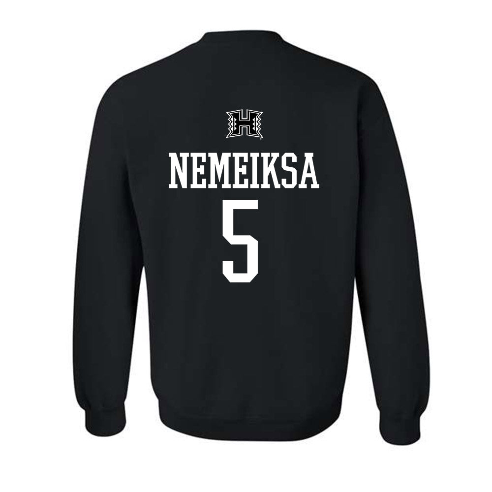 Hawaii - NCAA Men's Basketball : Gytis Nemeiksa - Classic Shersey Crewneck Sweatshirt